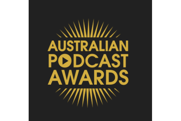 Australian Podcast Awards logo