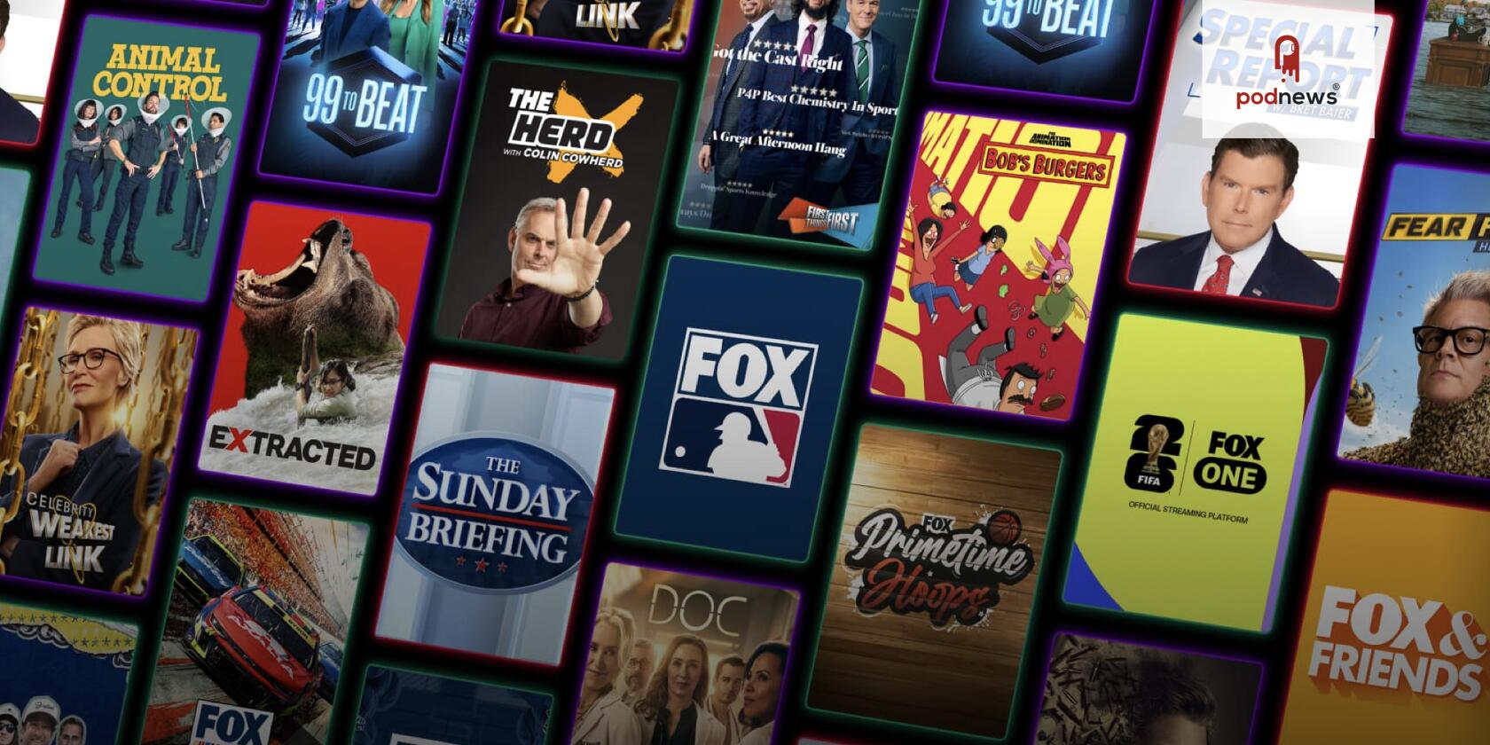 FOX One expands podcast portfolio with eight combined podcast series ...