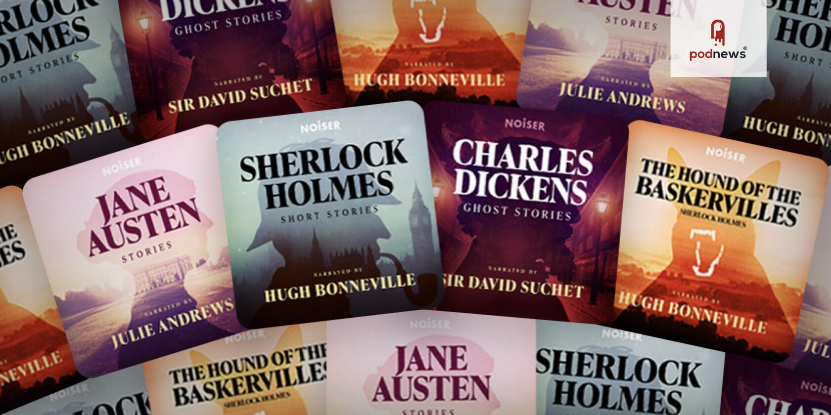 Noiser's Serialised Classic Audiobooks Hit 50 Million Annual Listens