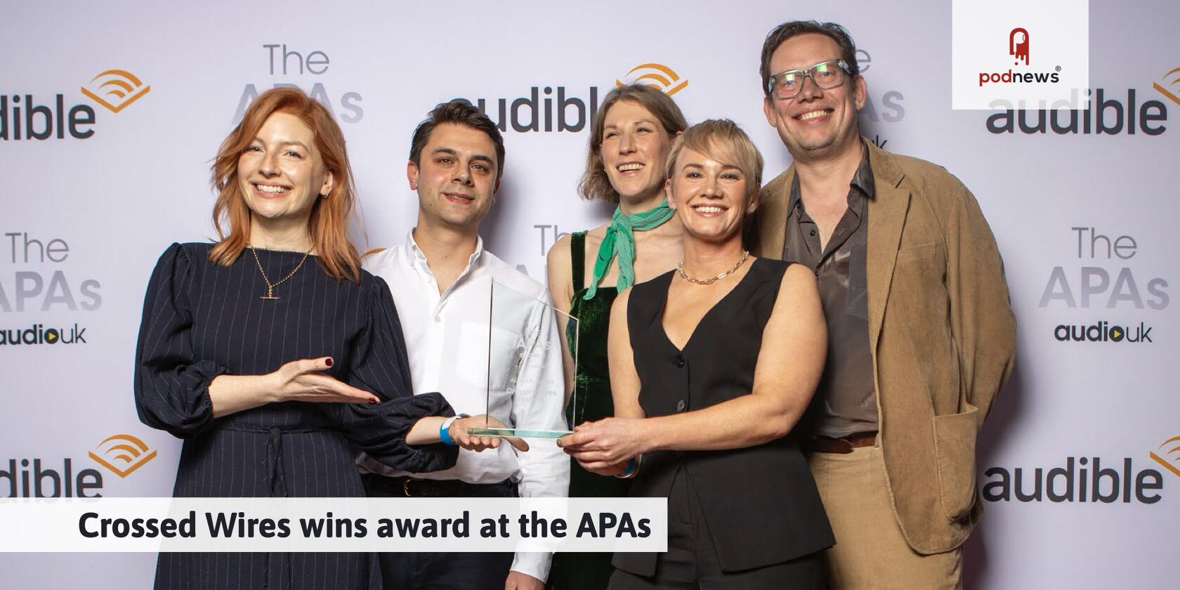 Crossed Wires wins award at the APAs