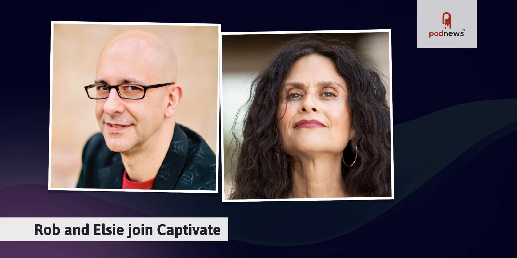 Rob and Elsie join Captivate