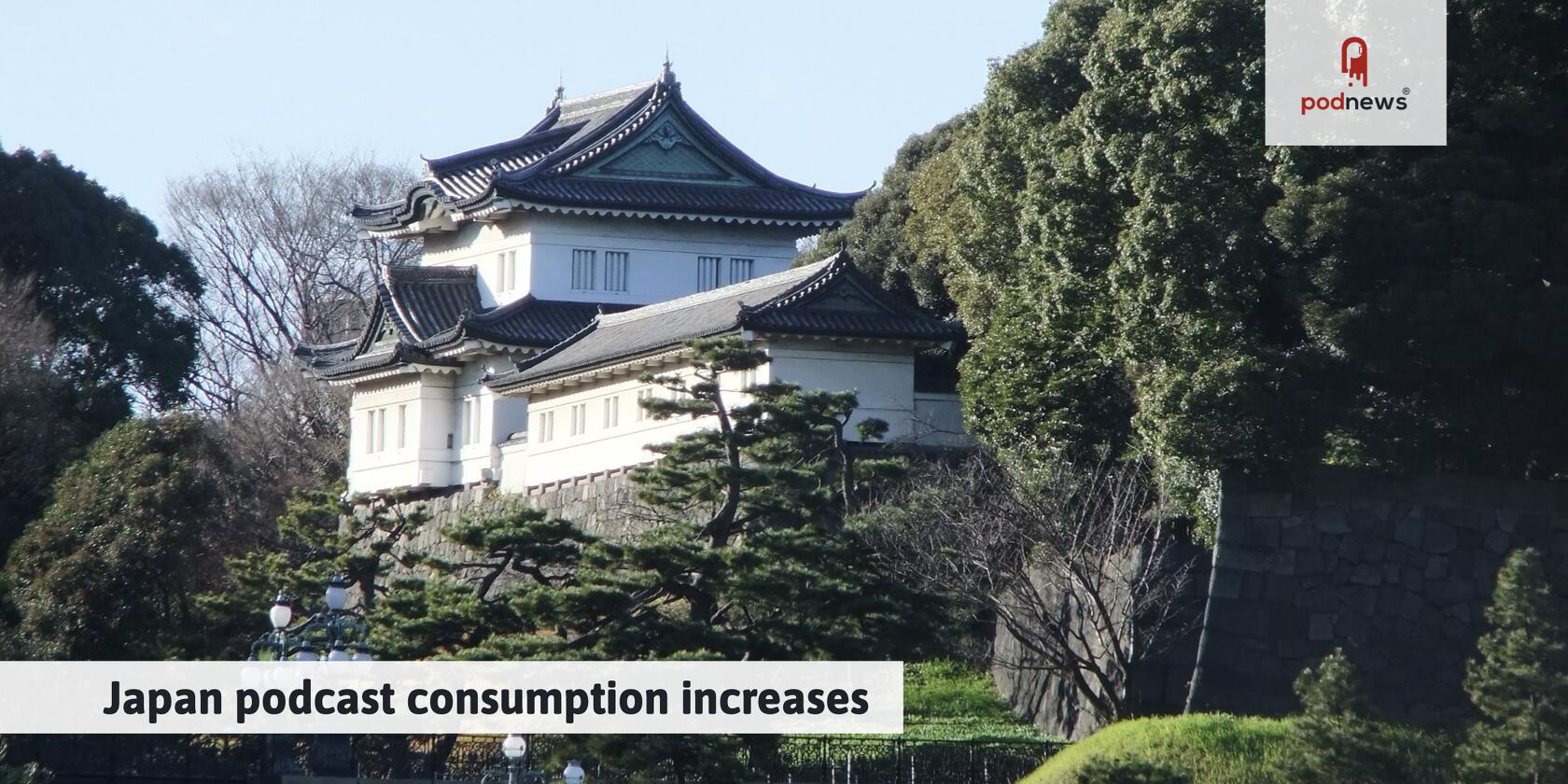 Japan podcast consumption increases