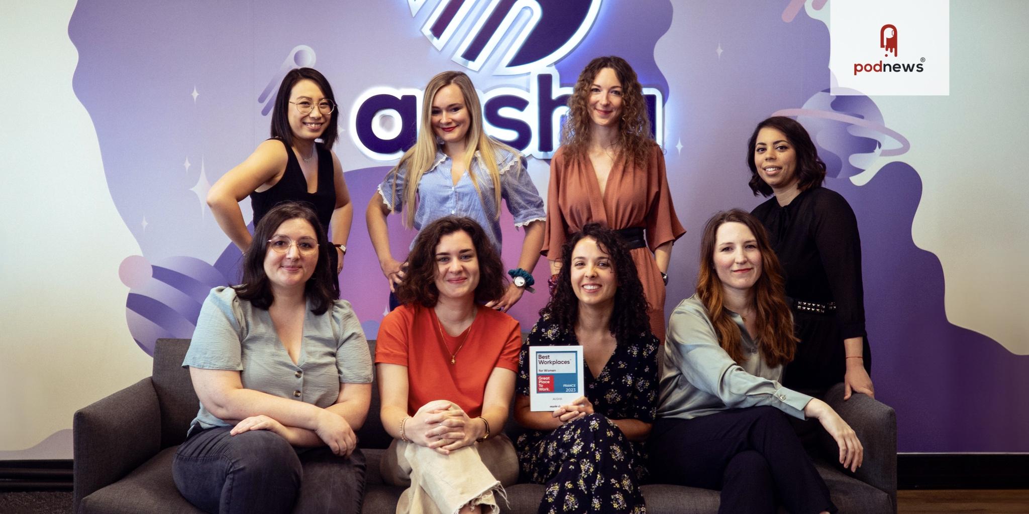 Ausha Recognized As One Of The ‘Best Workplaces For Women’