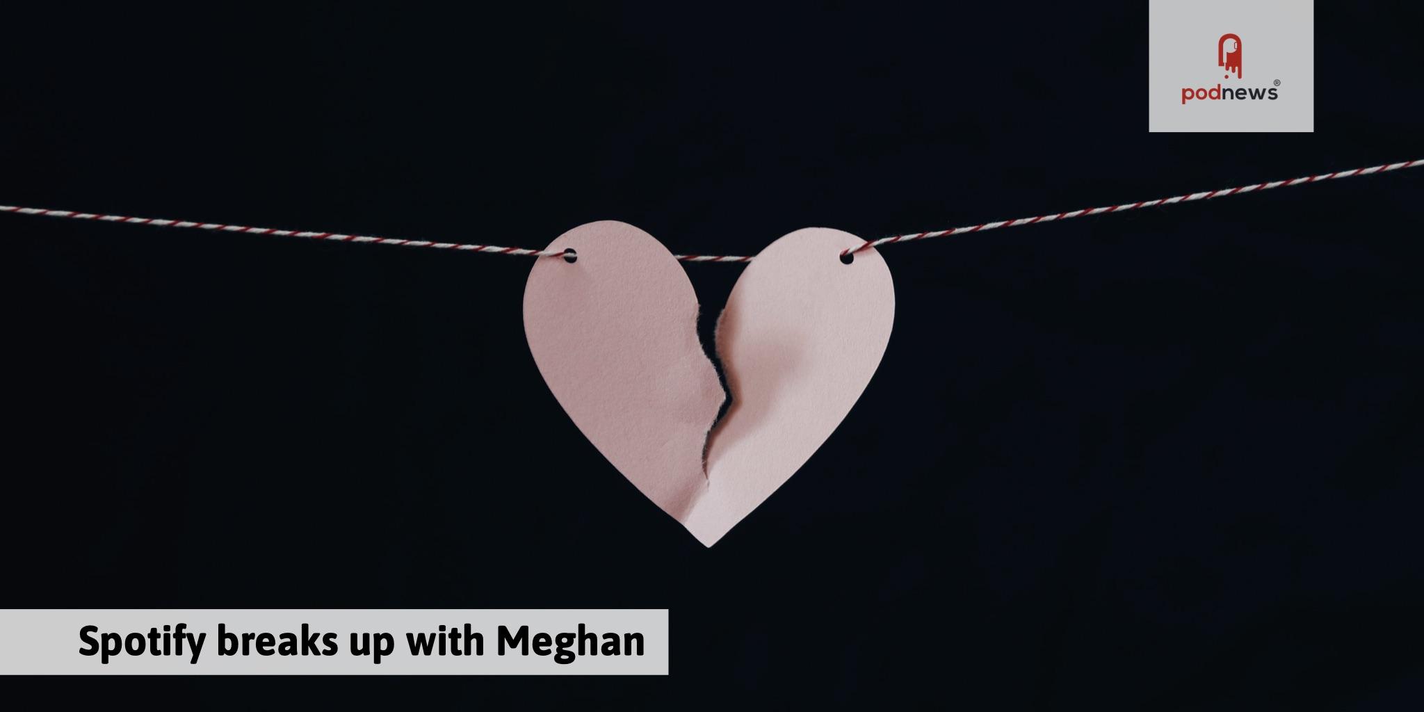Spotify се разделя с Меган