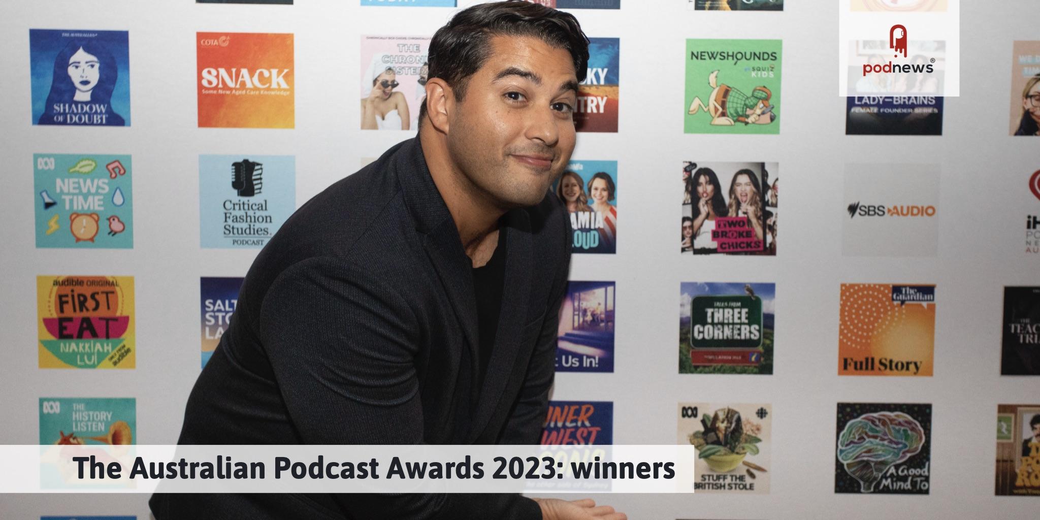 The Australian Podcast Awards 2023: winners