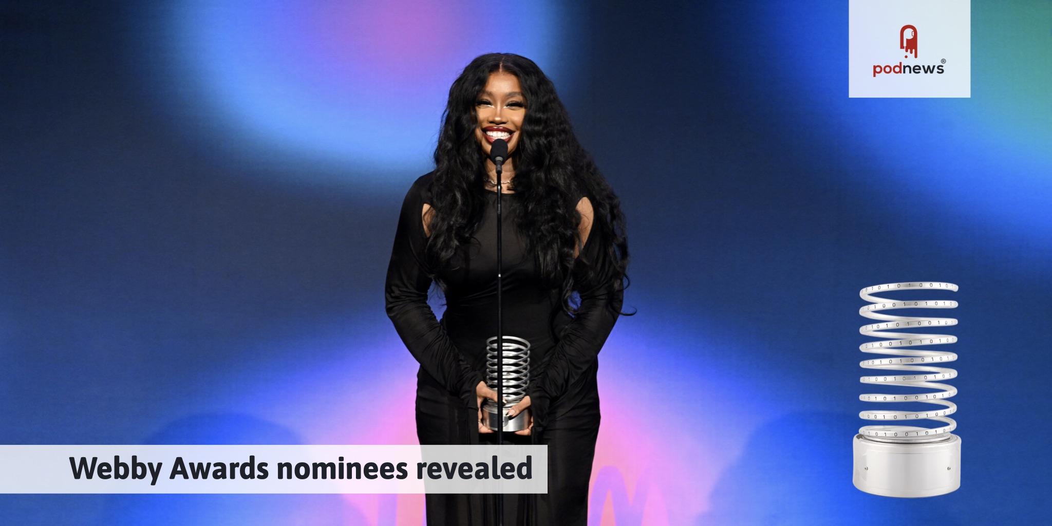 Webby Awards nominees revealed