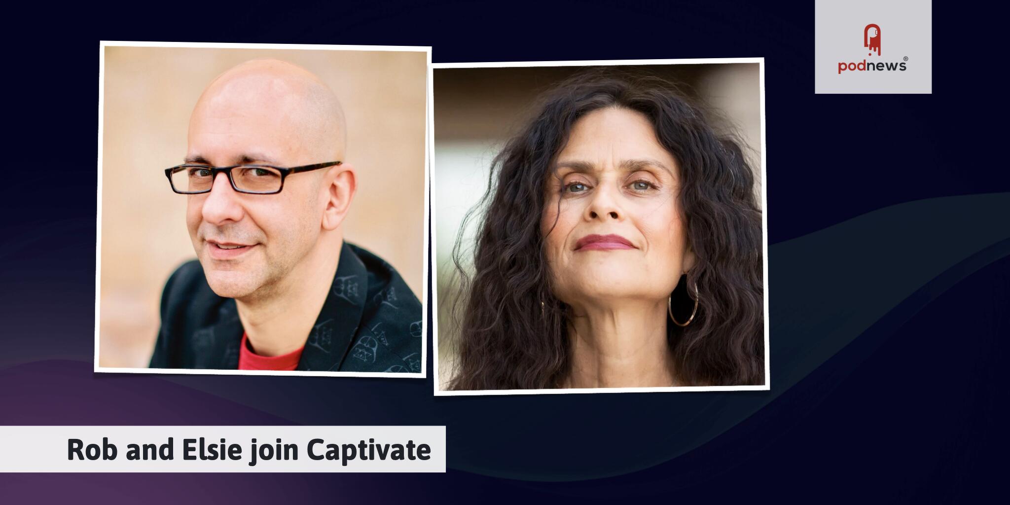 Rob and Elsie join Captivate