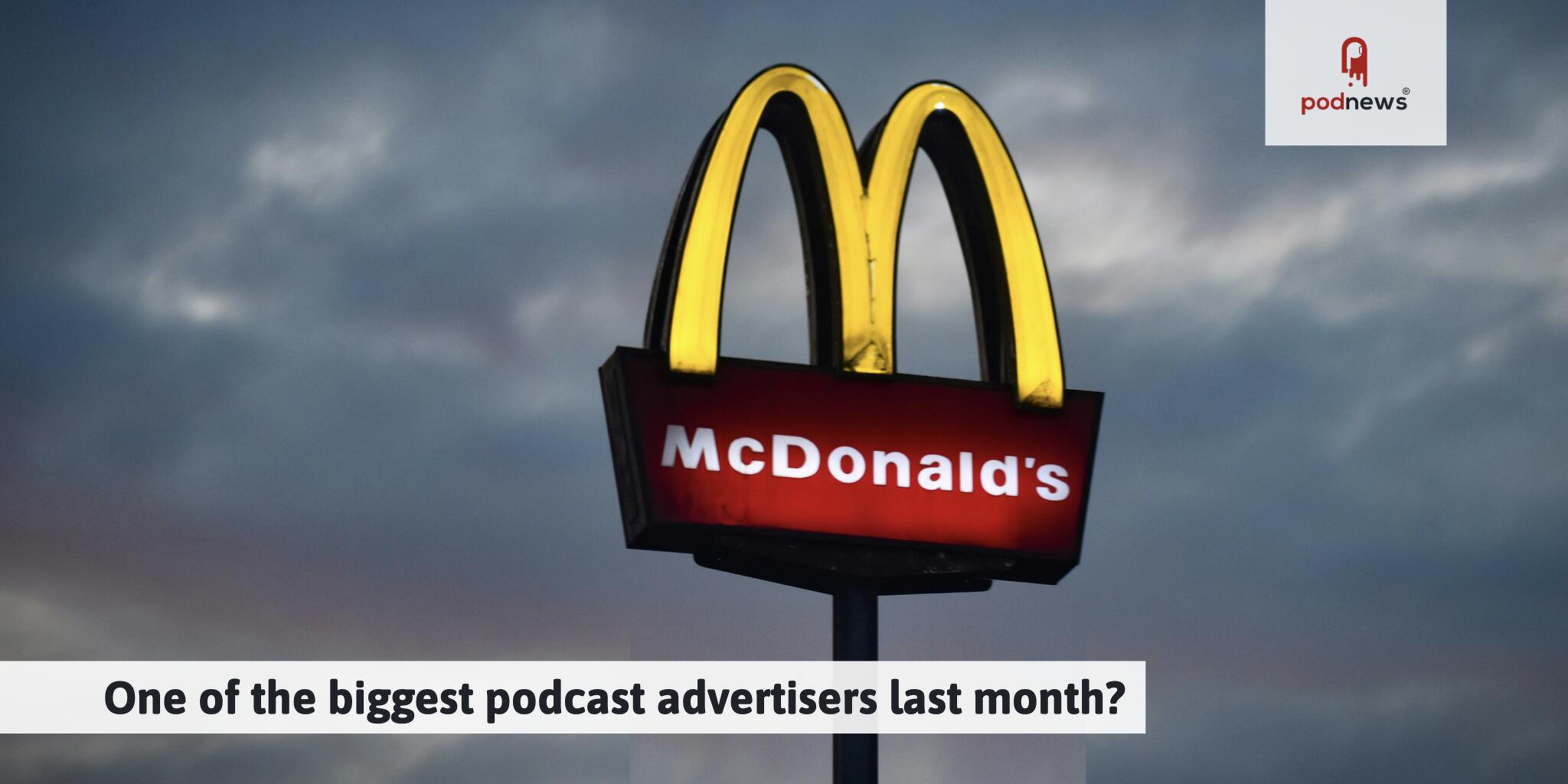 podnews.net - One of the biggest podcast advertisers last month?