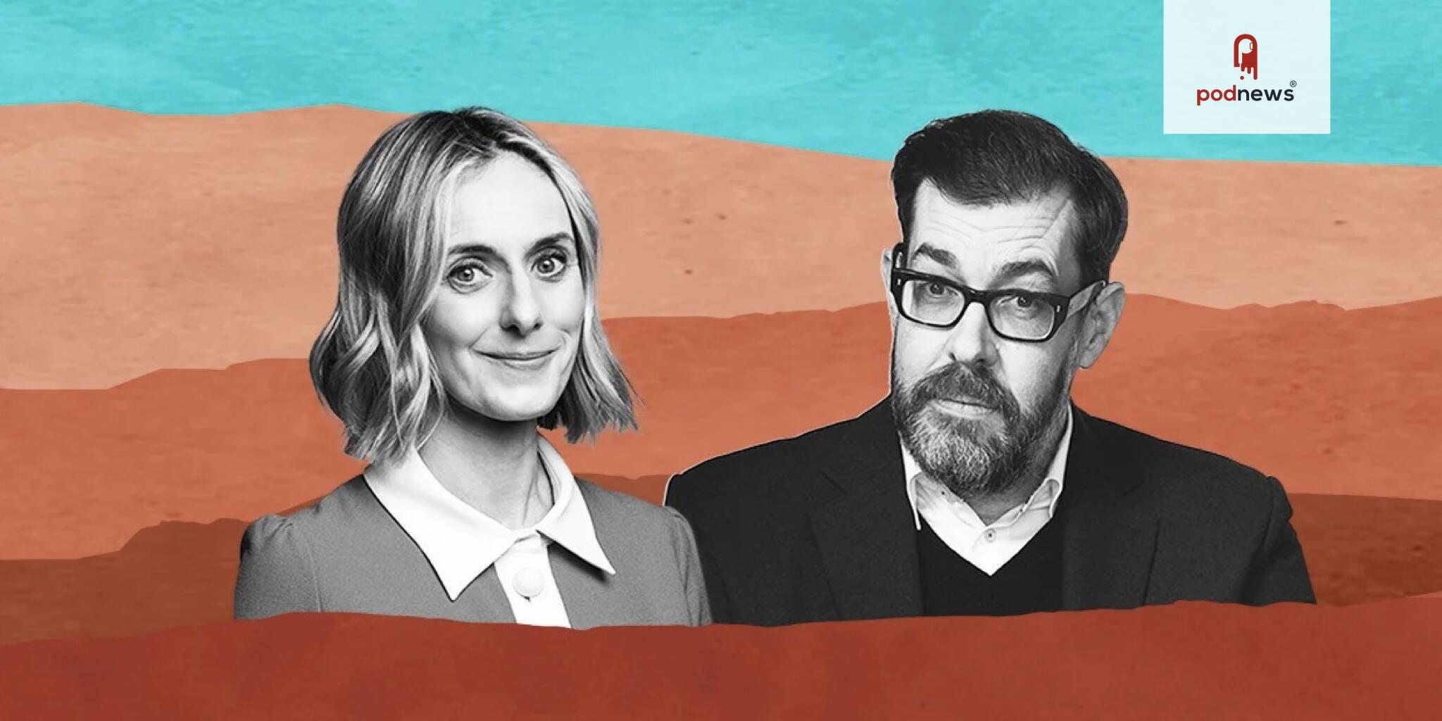 Marina Hyde and Richard Osman inexplicably agree to first-ever ‘The Rest is Entertainment’ live show at the Royal Albert Hall