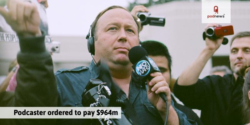 Podcaster ordered to pay $964m