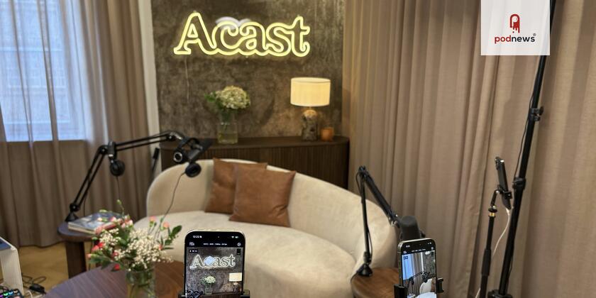 Acast's Stockholm studio