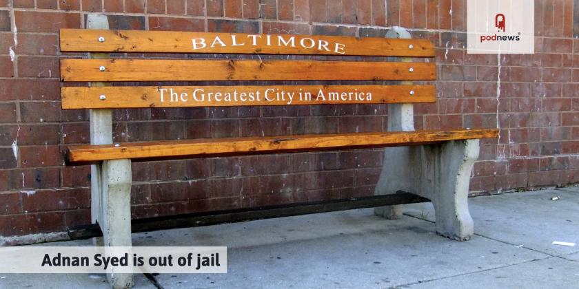 A bench in Baltimore, claiming it's the greatest city in the US