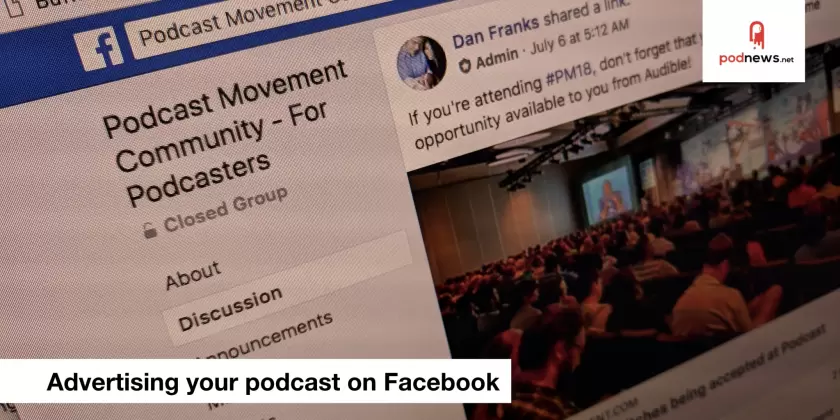 Advertising your podcast on Facebook; and how to take a break