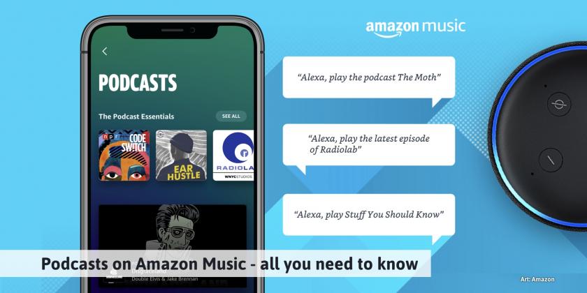 Podcasts on Amazon Music - all you need to know