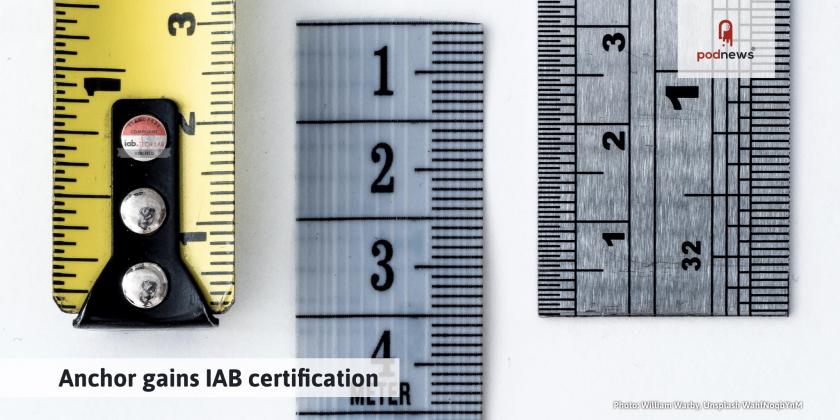 Anchor gains IAB certification