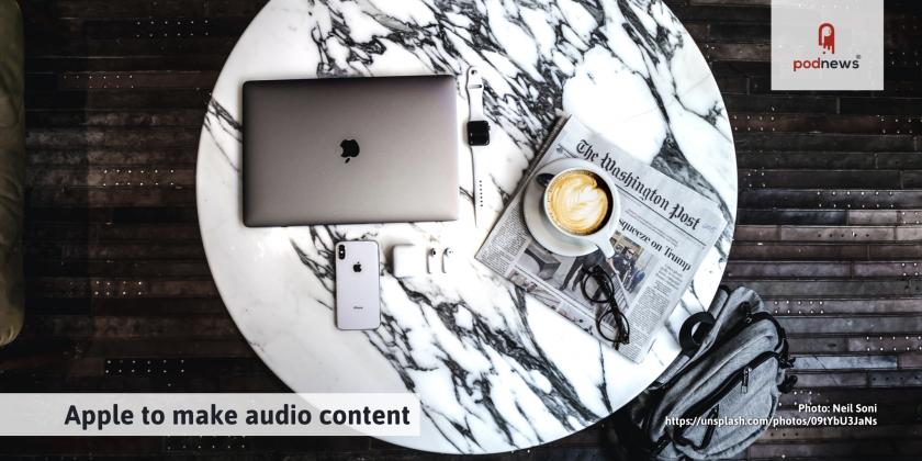 Apple to make audio content