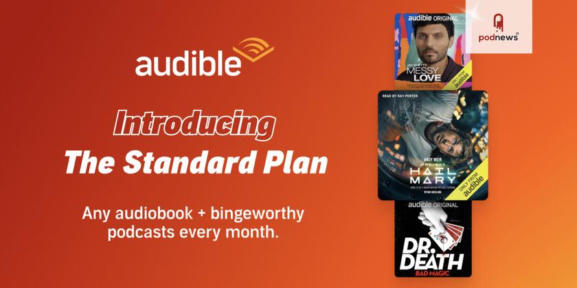 Audible Expands Subscription Offerings with Launch of Standard Membership Plan