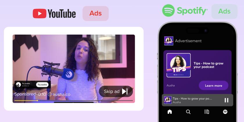 Ausha Expands Its Growth Suite with Paid Visibility Campaigns on Spotify Ads and YouTube Ads - Open to All