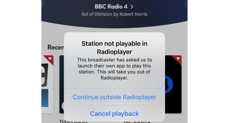BBC pulls its stations from Radioplayer, and the RAJAR figures