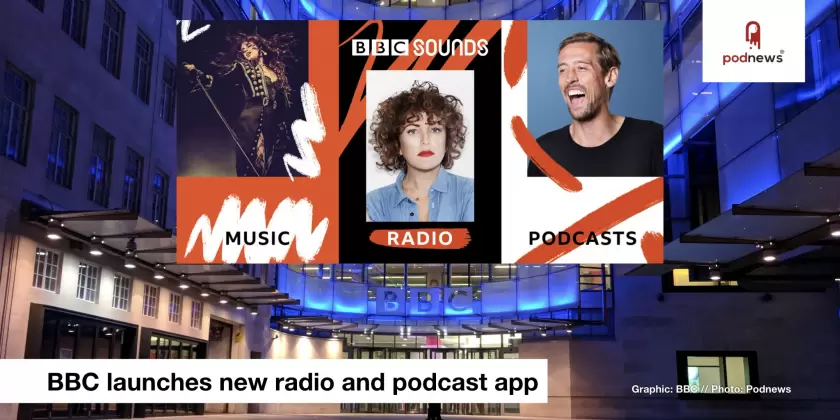 BBC launches new radio and podcast app