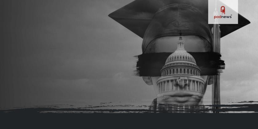 An image showing a student overlaid with a picture of the Capitol Building