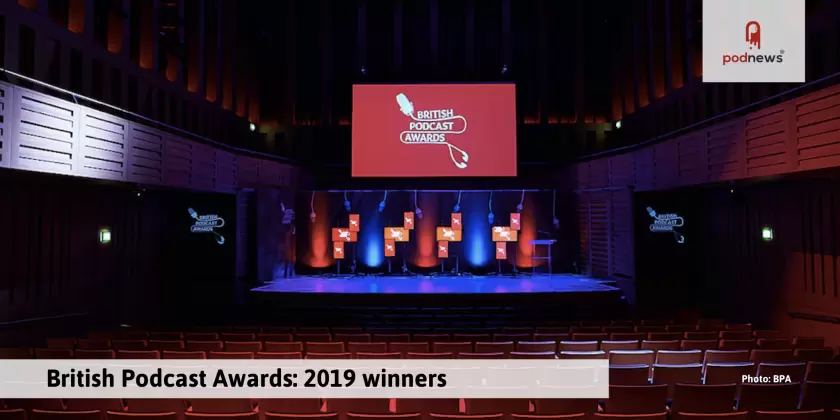 British Podcast Awards: 2019 winners