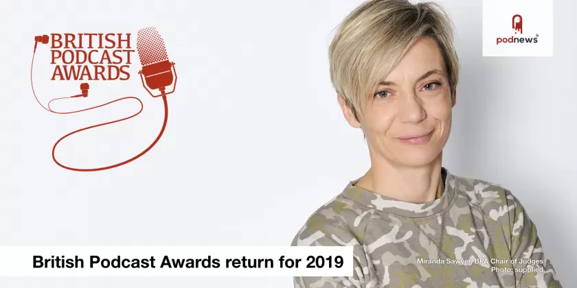 British Podcast Awards returns for 2019