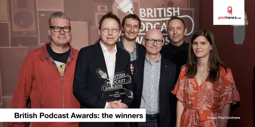 British Podcast Awards: 2018 winners