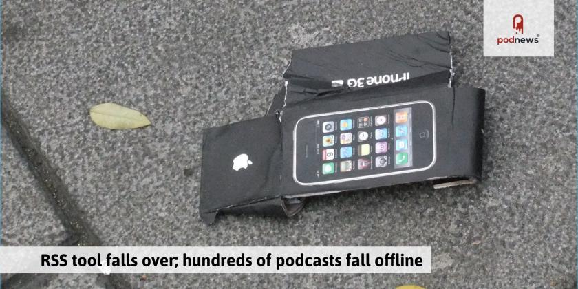 RSS tool falls over; hundreds of podcasts fall offline