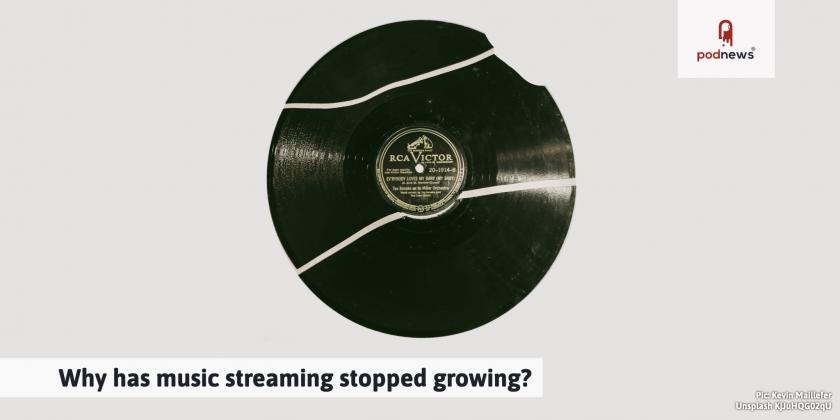 Why has music streaming stopped growing?