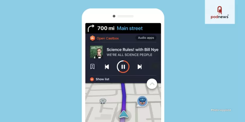 Castbox Announces Podcast Integration With Navigation App Waze