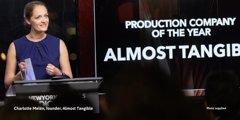 Almost Tangible named Production Company of The Year by the New York Festivals Radio Awards