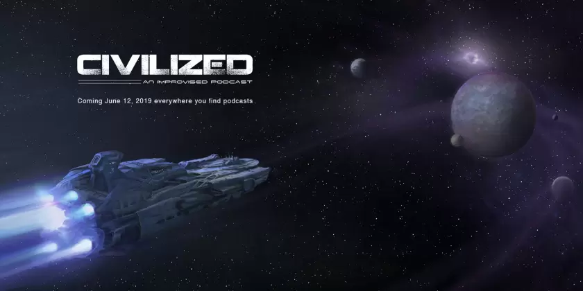 Award-winning producers announce new improvised dark comedy sci-fi podcast Civilized