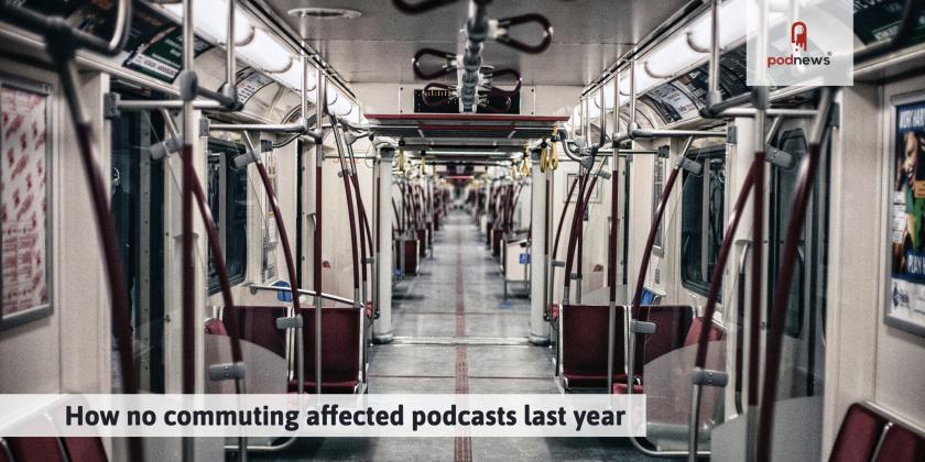 How no commuting affected podcasts last year