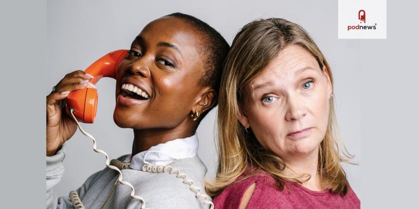 Dora Kamau and Rosie Hopkins recording ‘Dear Headspace’ in the new Headspace Studios, LA