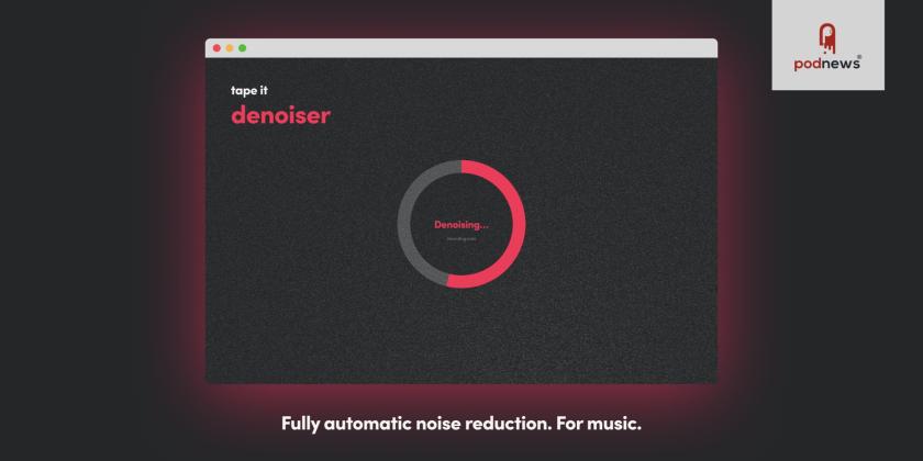 Tape It launches automated studio quality noise reduction AI for music