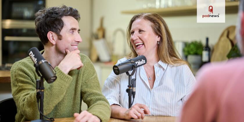 Nick Grimshaw and Angela Hartnett