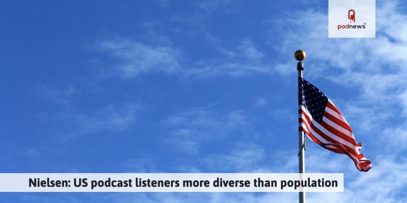 Nielsen: US podcast listeners are more diverse than population