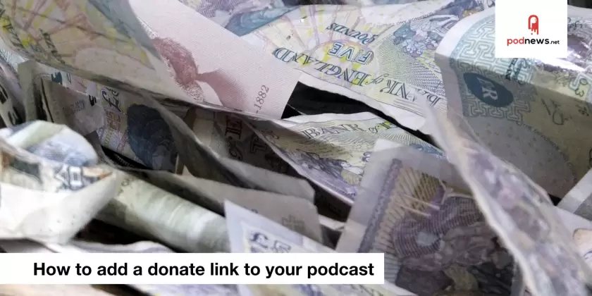 How to add a donate or payment link to your podcast