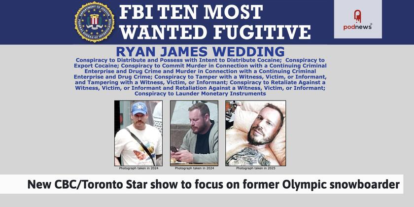 Ryan Wedding's most wanted poster