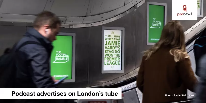 Podcast advertises on London's tube, and Post Reports debuts