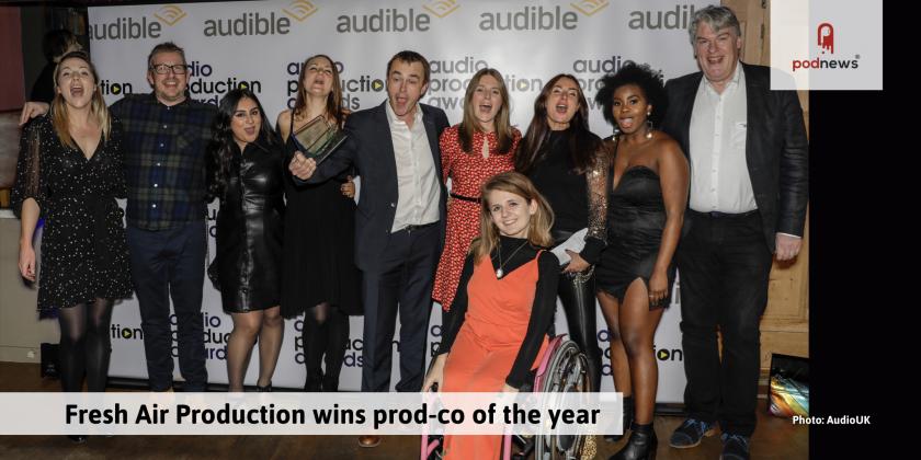 Fresh Air Production wins UK production company of the year