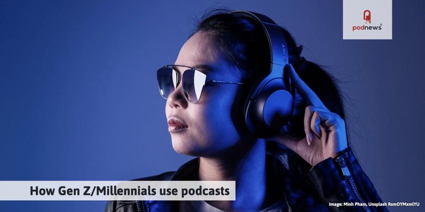 How Gen Z/Millennials use podcasts