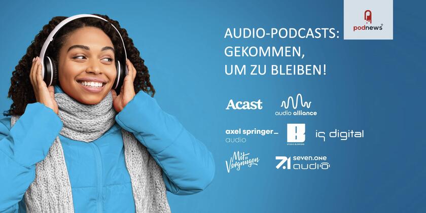 German podcast marketers and publishers: Audio podcasts are here to stay