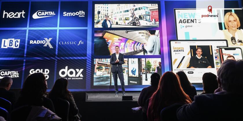 Simon Pitts at Global’s Audio & Entertainment Upfronts 2025