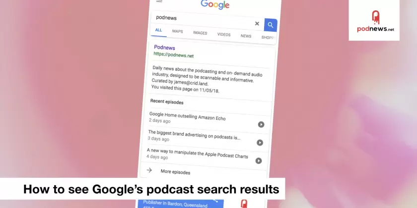 How to see if Google has indexed your podcast
