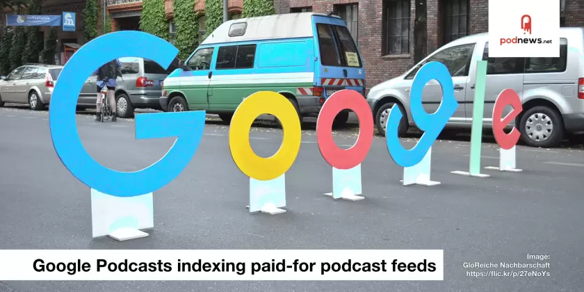 Google Podcasts is indexing premium podcast feeds