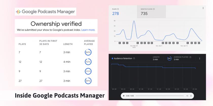 Google Podcasts Manager: a first look