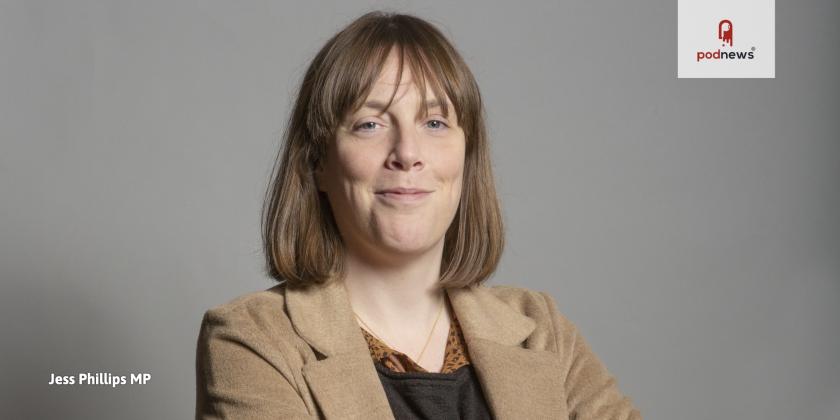 The official portrait of Jess Phillips MP in 2019