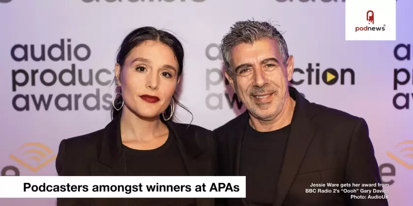 Podcasters win at the APAs in London; and the WaPo's new daily podcast